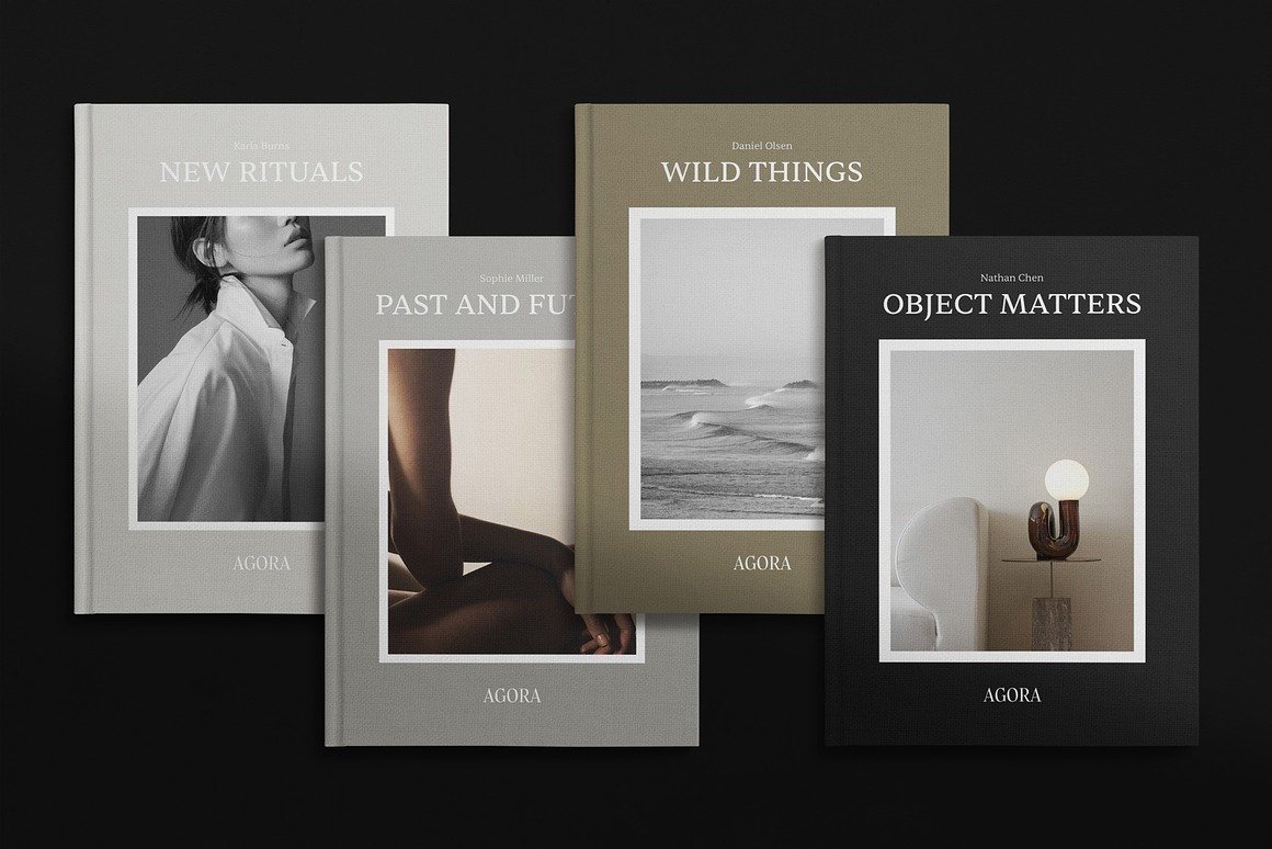 AGORA Book Mockups