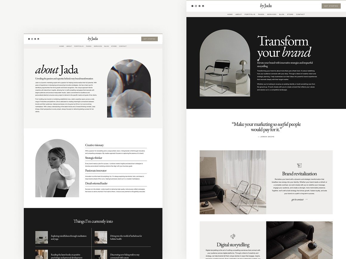 Jada WordPress Theme 3