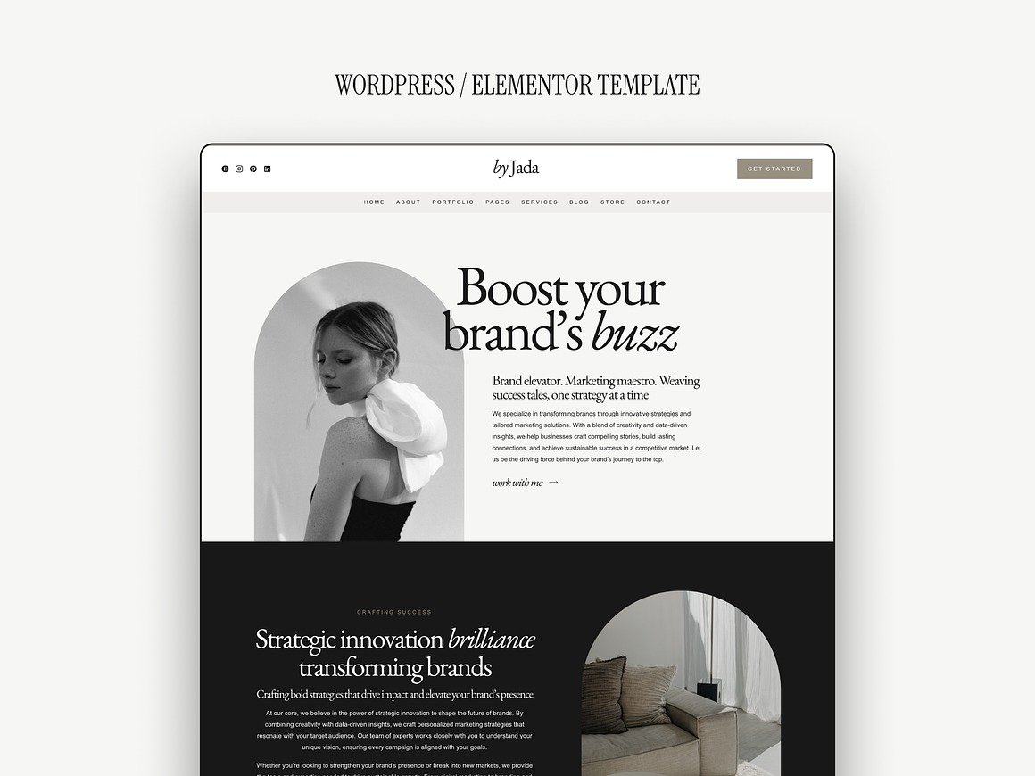 Jada Wordpress Theme